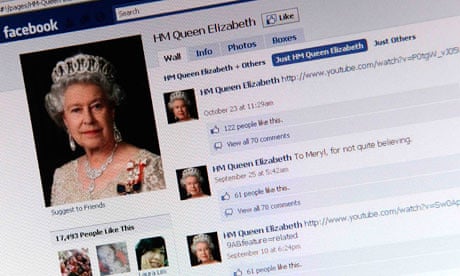 The Queen's Facebook page
