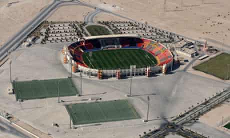 The Al-Rayyan stadium in Doha, Qatar