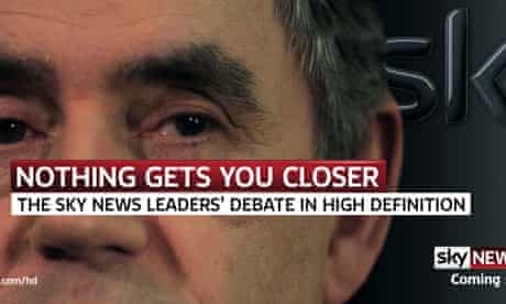 Sky News HD debates poster