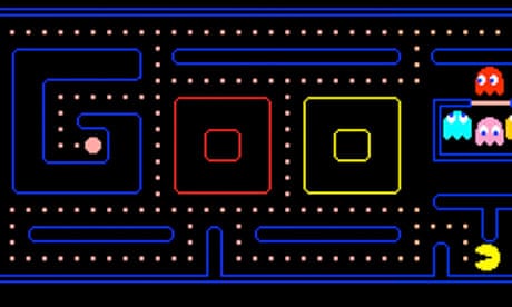 15 Popular Google Doodle Games- Pacman 30th Anniversary