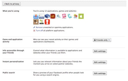 Facebook new privacy settings 05 customise