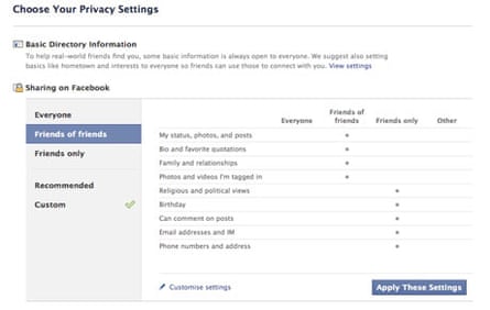 Facebook new privacy settings 08 friends of