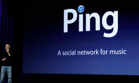 Ping launch Steve Jobs