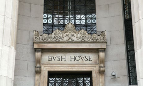 BBC Bush House in the Aldwych