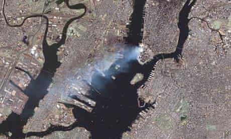 A Landsat 7 satellite image of Washington, DC