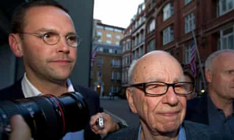 James and Rupert Murdoch