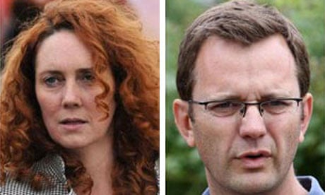 Rebekah Brooks and Andy Coulson
