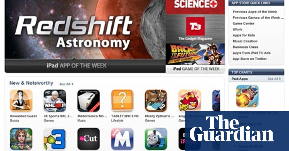 Apple App Store The Giant In The App Market Apps The Guardian
