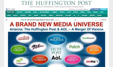 Huffington Post on AOL purchase