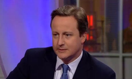 David Cameron gets a wakeup call on The One Show, BBC One