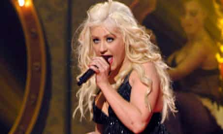 The X Factor 2010 final: Christina Aguilera