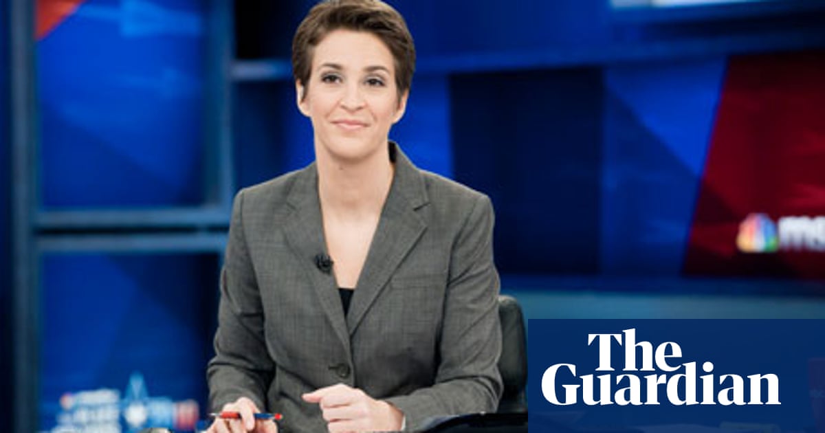 Rachel Maddow: 'I'm definitely not an autocutie' | US television industry |  The Guardian