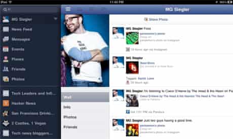 Facebook iPad app - leaked version