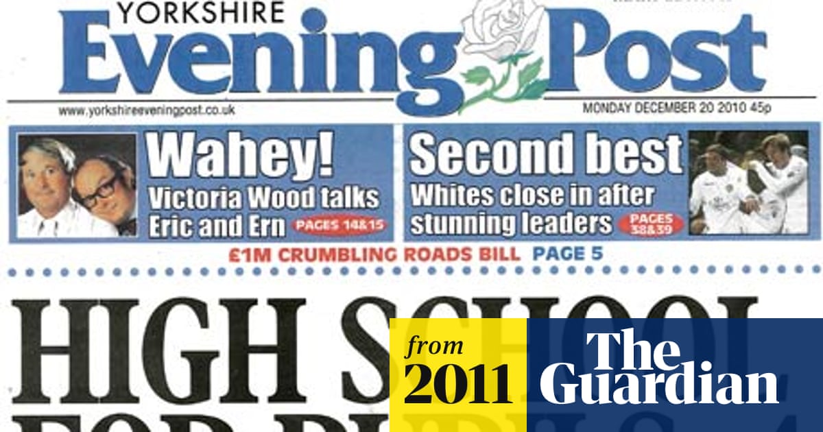 Yorkshire Evening Post And Nottingham Post Are Biggest Fallers