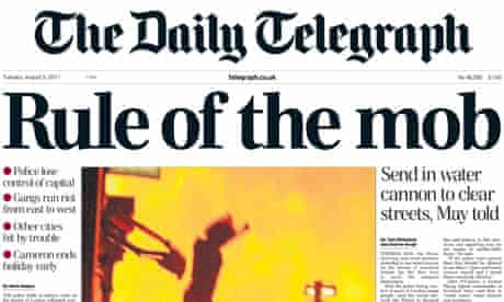 How The Newspapers Headlined The London Riots Roy Greenslade The Guardian How The Newspapers Headlined The London Riots Roy Greenslade The Guardian