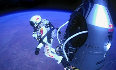 Felix Baumgartner jump: record 8m watch live on YouTube | TV