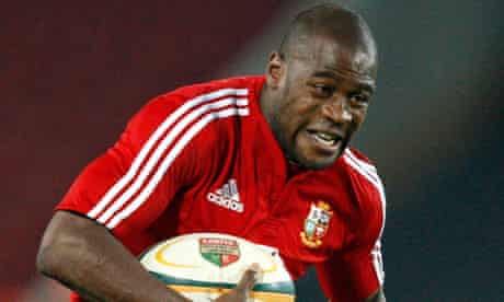Ugo Monye of the British and Irish Lions on their 2009 South Africa tour