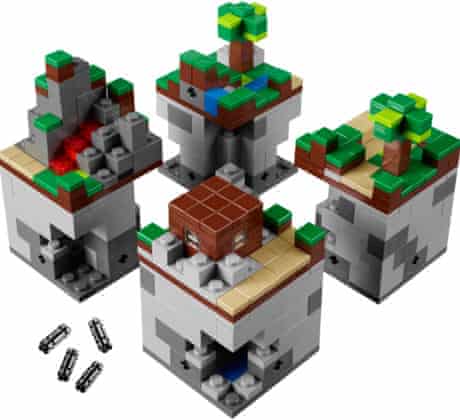 Lego To Launch Minecraft Sets Games The Guardian