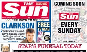 sun on sunday ni plots ad backed push for sales top spot sun on saturday