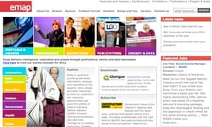 Emap | Media | The Guardian