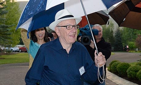 Rupert Murdoch strikes out