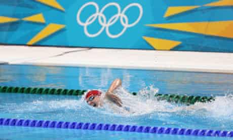 Rebecca Adlington women's 400m freestyle final