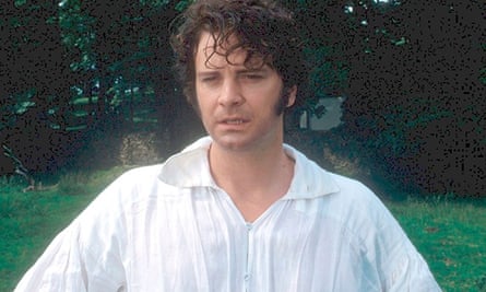 Colin Firth as Mr Darcy in the BBC's Pride and Prejudice