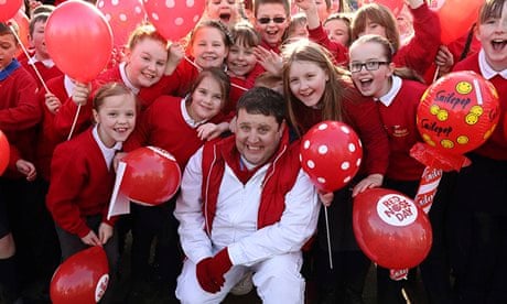 Peter Kay in the BBC's Comic Relief coverage