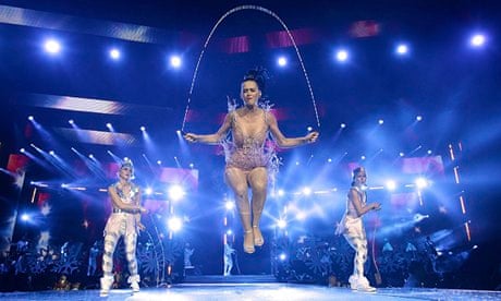 Katy Perry performs at Capital FM's Jingle Bell Ball at the O2 Arena