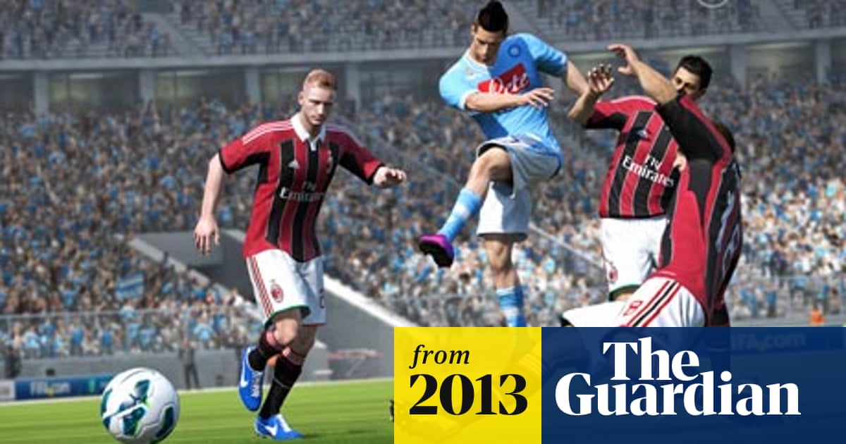 Ilustrasi gameplay FIFA 14 - Skill Games dan Career Mode - Sumber: The Guardian