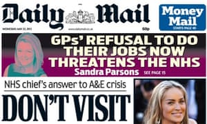 Daily Mail publisher's print revenues slide | Media | The Guardian
