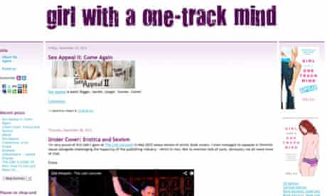 Girl with a one track mind blog
