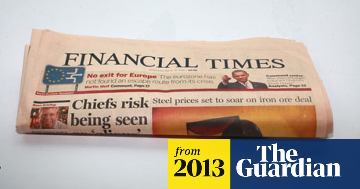 Financial Times To Move To Single Global Print Edition Media The Guardian Financial Times To Move To Single Global Print Edition Media The Guardian