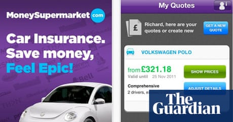 Moneysupermarket Com Car Insurance Consumer App Of The Week