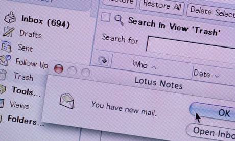 What's the carbon footprint of ... email? | Environment | The Guardian