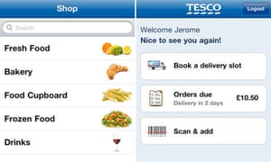 Tesco Launches Barcode Scanner App For Online Orders Money The