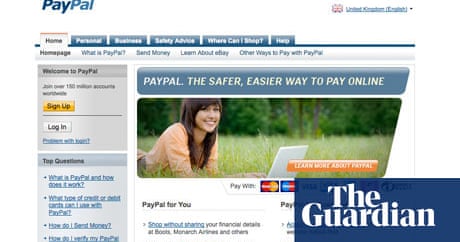 Paypal Not So Friendly Over Return Of Fake Goods Consumer Affairs The Guardian