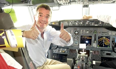 Ryanair boss aims to axe 'unnecessary' co-pilots | Ryanair | The Guardian