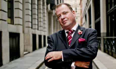 Richard Kingdon - an addiction councillor who works in the City of London
