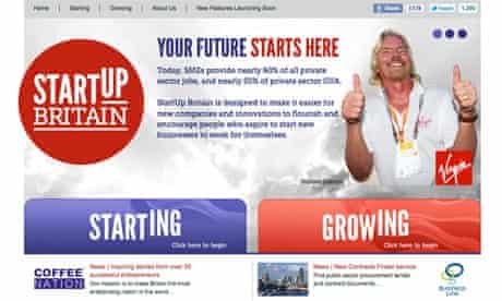 Small businesses let down by StartUp Britain