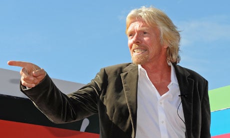 British entrepreneur Richard Branson