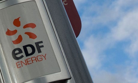 An EDF energy sign