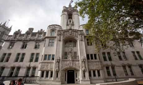 The supreme court, Parliament Square, London