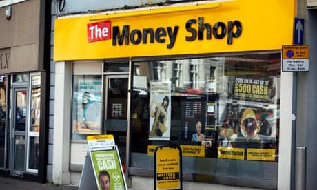 The Money Shop in Mansfield town centre