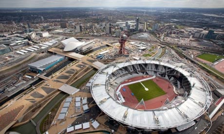 The London Olympic park