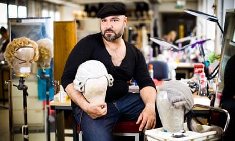 Giuseppe Cannas, head of make up and wigs at the National Theatre