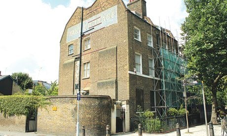 21 and 23 Park Street in Borough, south London, which Southwark Council is selling off for £2.3m.