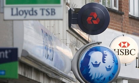 The signs of high street banks