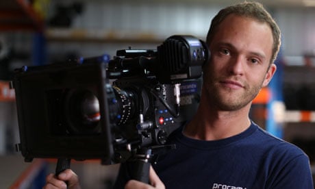 TV cameraman Joel Shippey