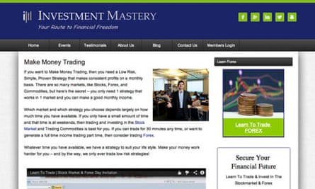 Investment mastery screengrab